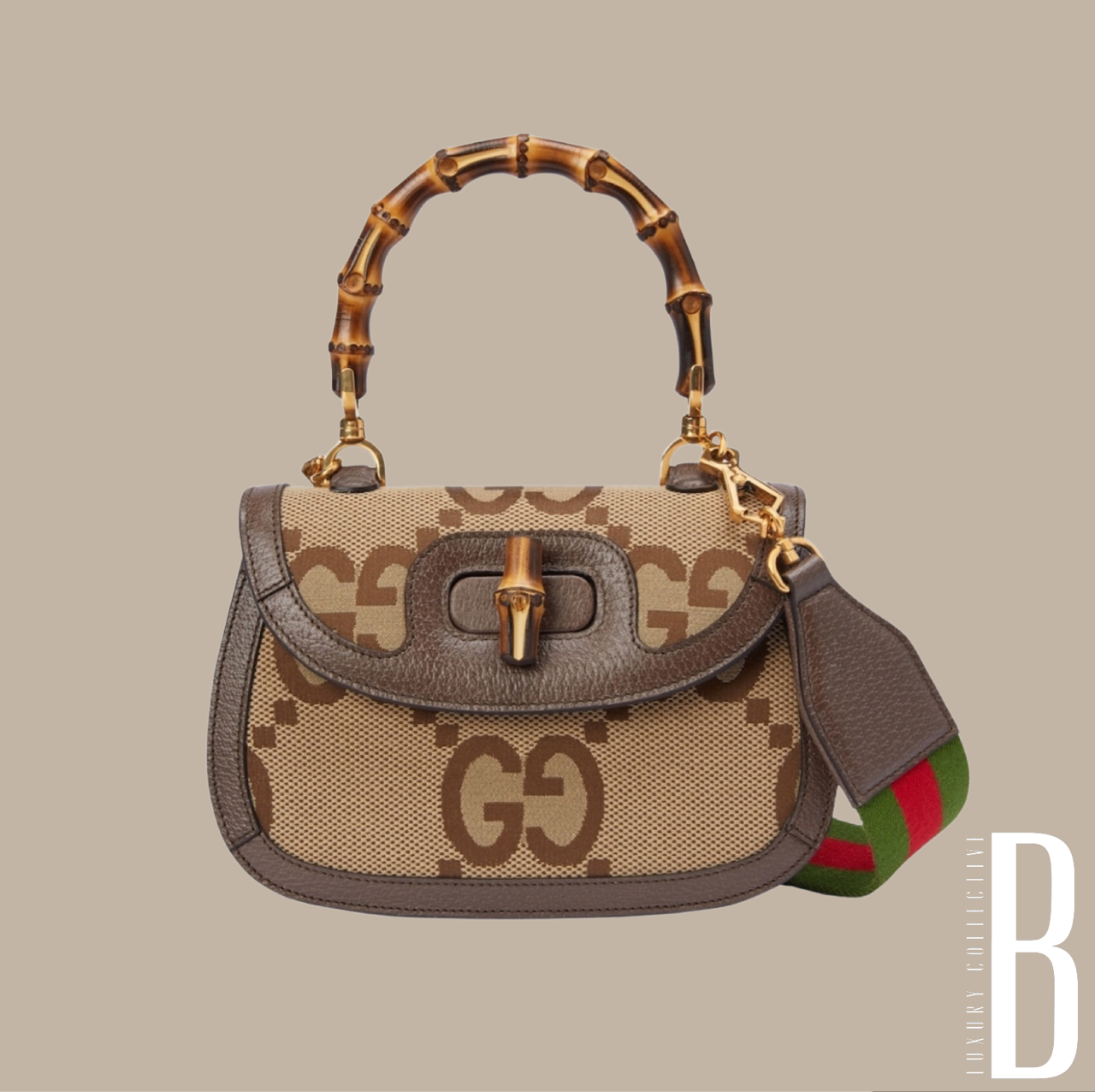 Gucci Bamboo 1947 Small Top Handle Bag